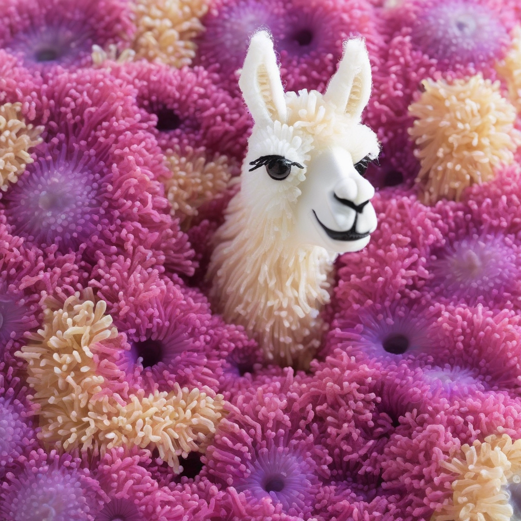 02598-1396964124-llama made out of N30N, _lora_Neon_Sea_Life_0.75_  sea anemone,close-up.png